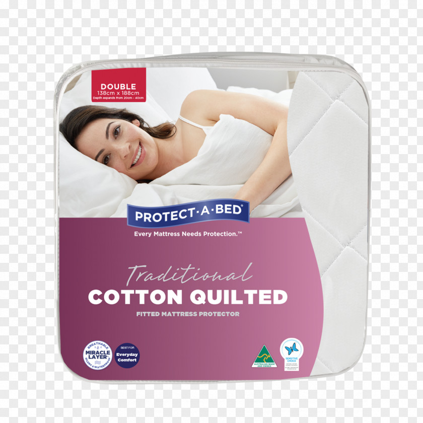 Mattress Protectors Protect-A-Bed Pillow Bed Size PNG