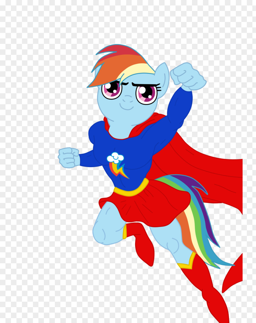 Supergirl Superwoman Rainbow Dash Clip Art PNG
