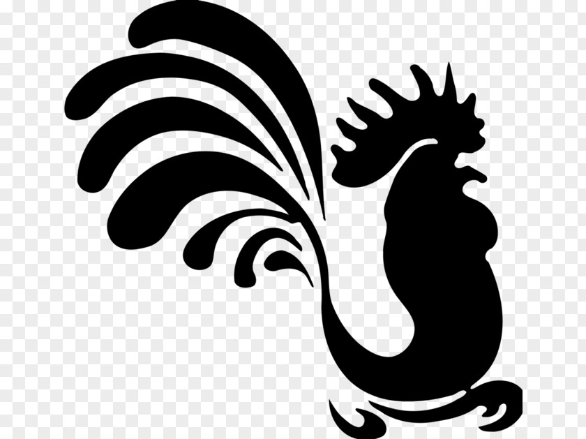 Chicken Rooster Silhouette Clip Art PNG