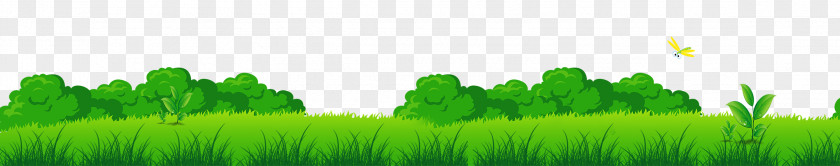 Hand-painted Bush Deduction Material Wheatgrass Lawn Meadow Wallpaper PNG