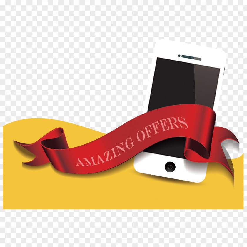 Phone And Ribbons Ribbon PNG