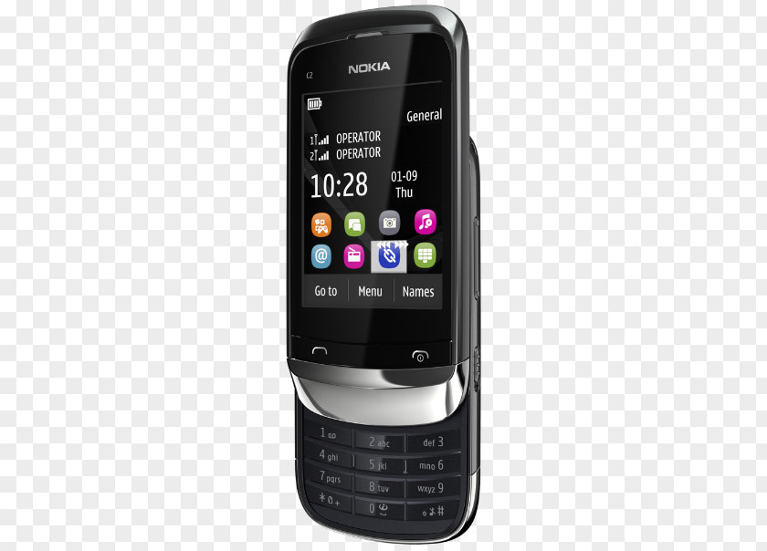 Smartphone Feature Phone Nokia C2-02 C2-00 Asha 302 PNG