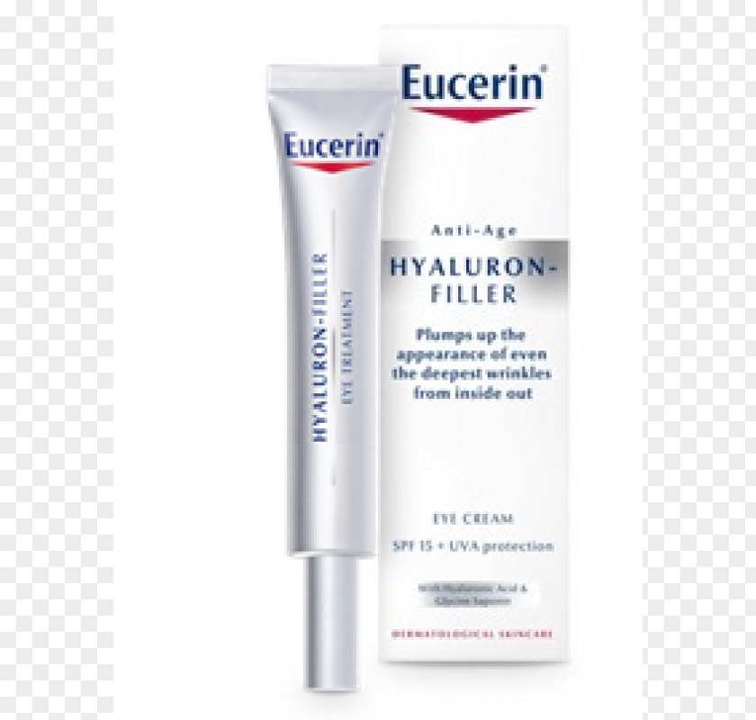 Anti-Wrinkle Eucerin Hyaluron-Filler Day Cream Dry Skin HYALURON-FILLER Eye Hyaluronic Acid PNG