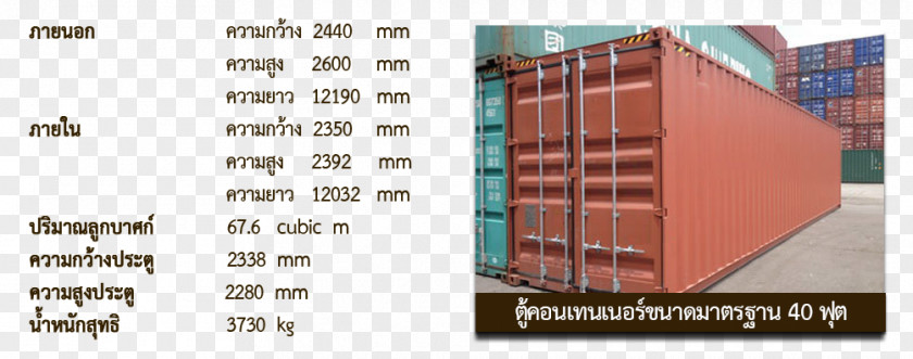 Container House Intermodal Freight Transport Foot Material /m/083vt PNG