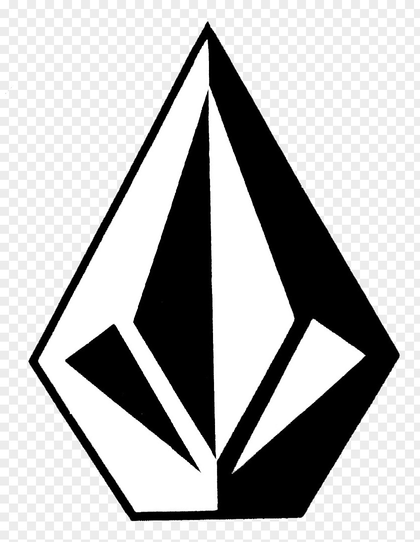 Dimond Volcom Clothing Logo Sticker Decal PNG