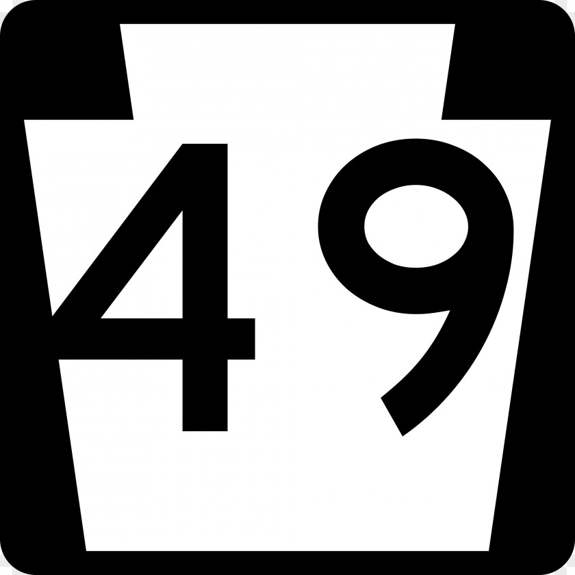 Pennsylvania Route 44 74 .44 Magnum Department Of Transportation PNG