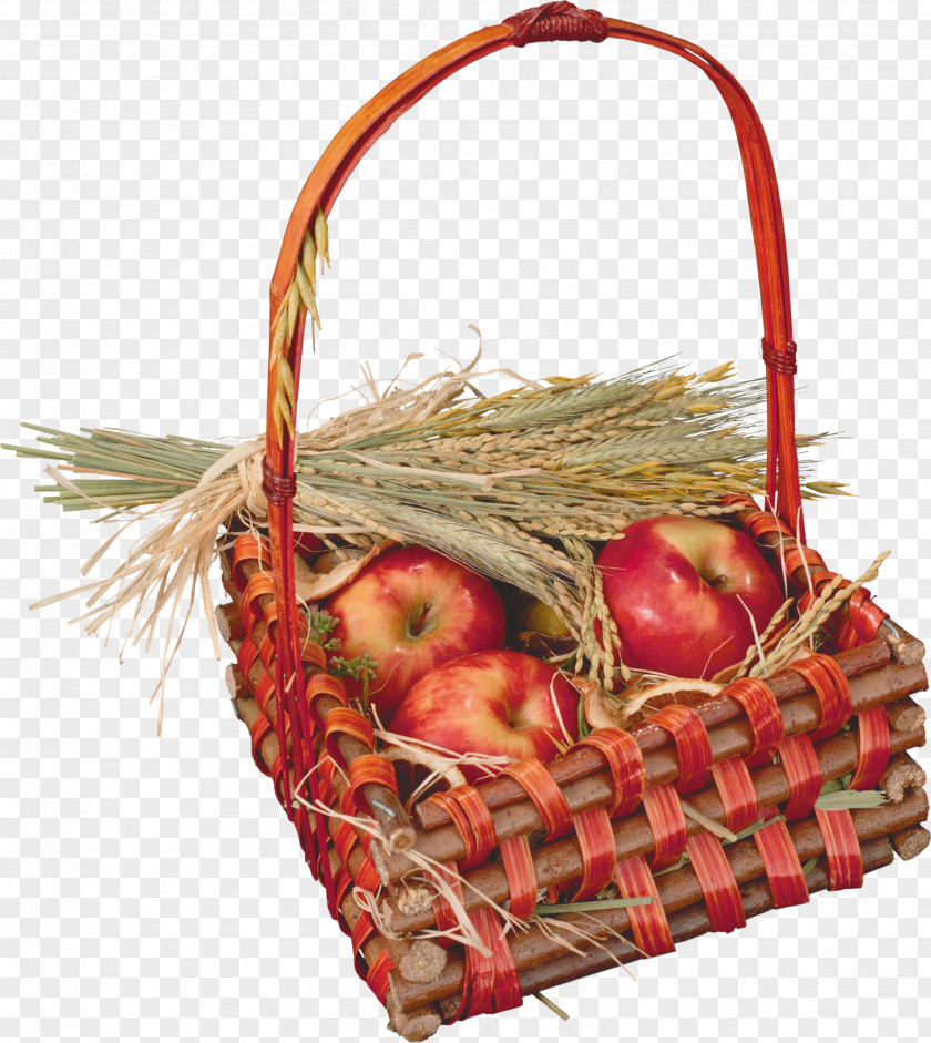 A Symbol Of The Harvest Basket Apples Apple Trash Icon PNG