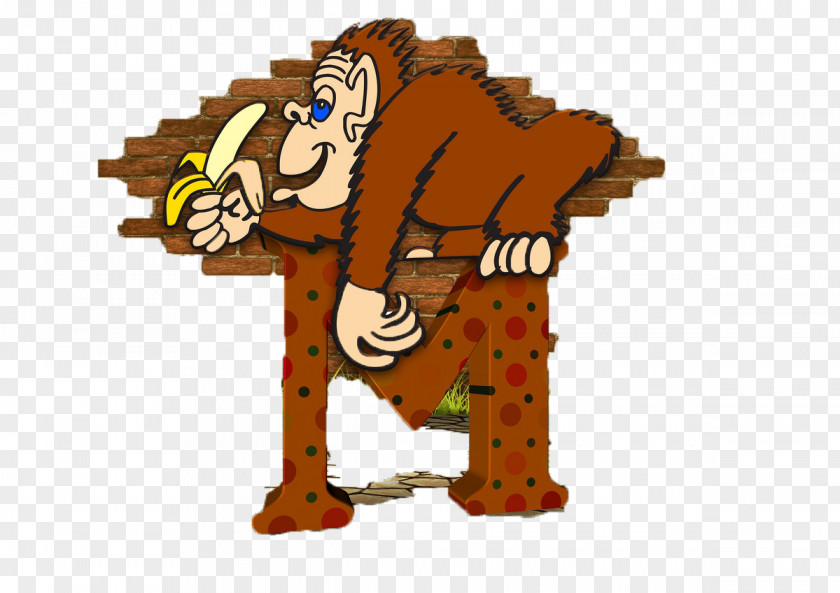Orangutan Letter Material Cartoon Television Illustration PNG