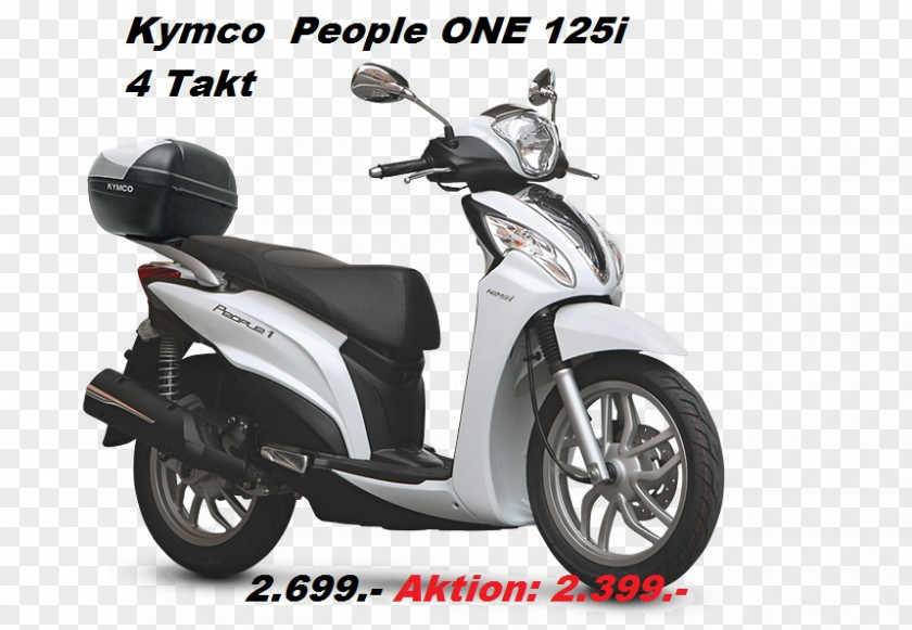 Scooter Kymco People Car Motorcycle PNG