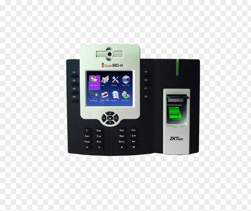 Time And Attendance Access Control Fingerprint Zkteco Biometrics PNG