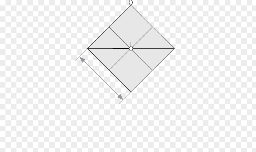 Umbrella Top View Triangle Point Area White PNG