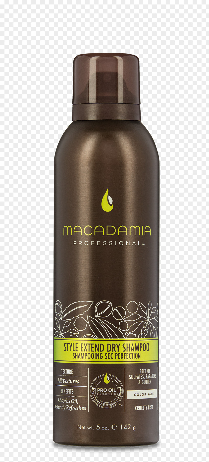 Hair Macadamia Oil Spray Shampoo PNG