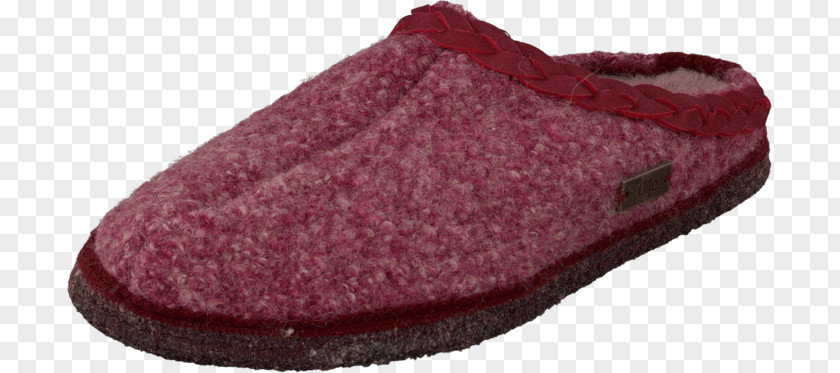 Leather Braid Slipper Shoe Sandal Mule Pink PNG