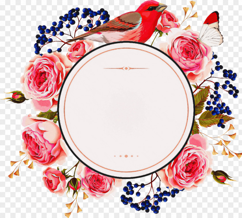 Platter Ceramic Frame Wedding PNG