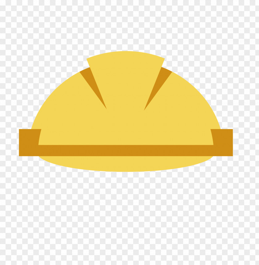 Vector Cartoon Material Helmet Hard Hat PNG