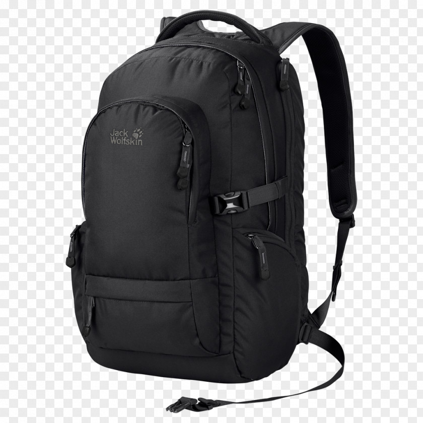 Backpack Laptop Jack Wolfskin Bag Pocket PNG