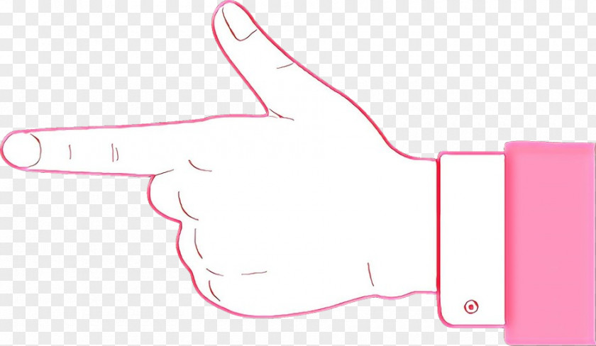 Finger Pink Hand Line Thumb PNG