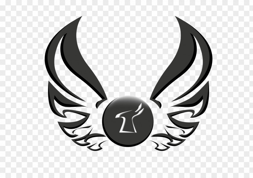 Phoenix Wings Logo Font Text Messaging PNG