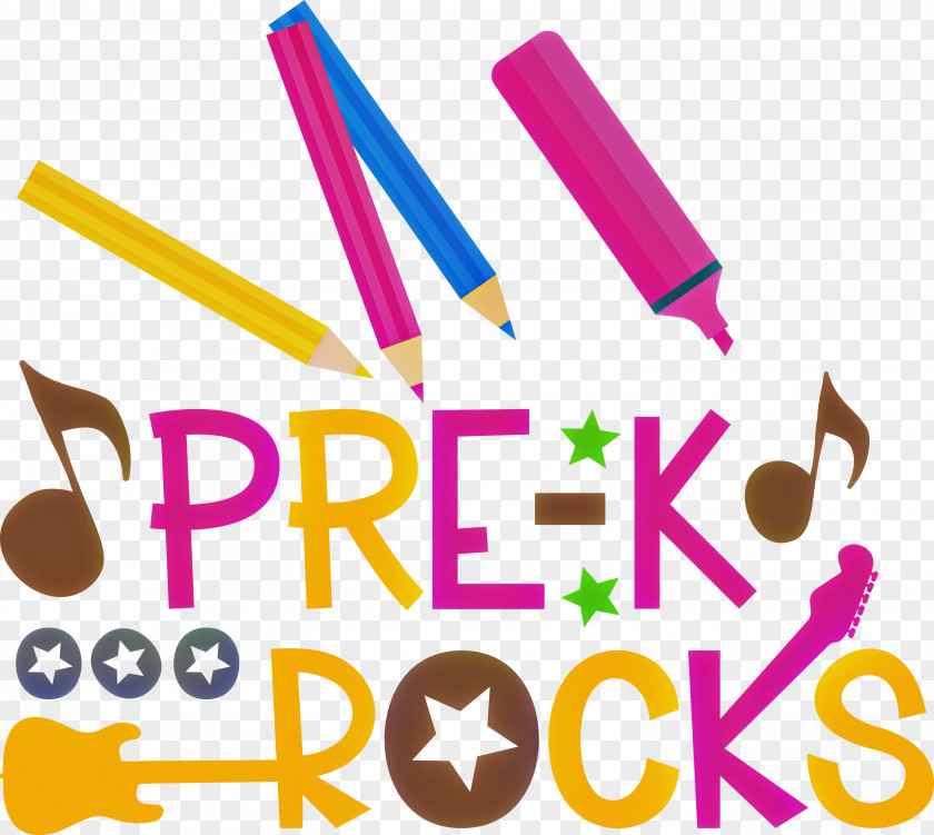 PRE K Rocks Pre Kindergarten PNG