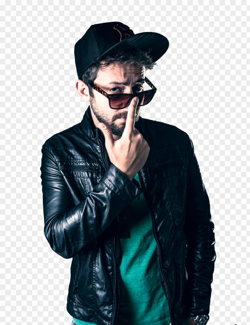 T-shirt Leather Jacket Facial Hair Sleeve Headgear PNG