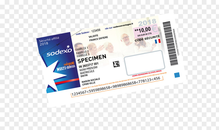 Ticket Russia 2018 Meal Voucher Cheque Chèque Emploi Service Universel Payment PNG