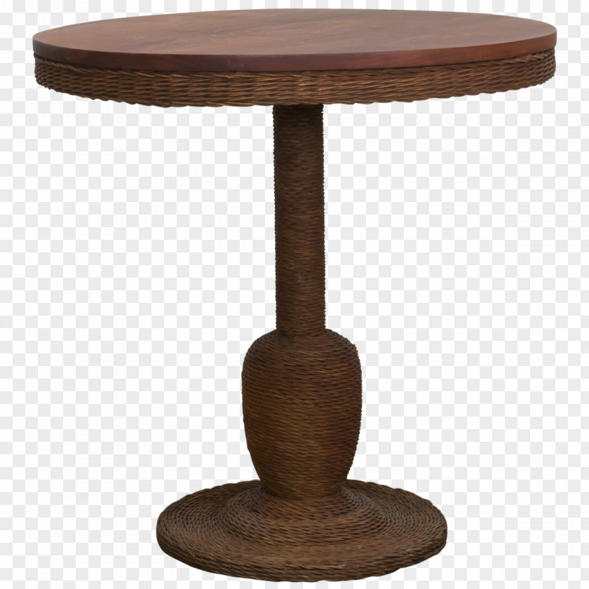 Wicker Sewing Table Pedestal Dining Room PNG