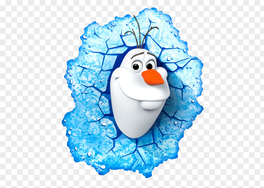 Freeze Olaf Nightlight Lighting LED Lamp PNG