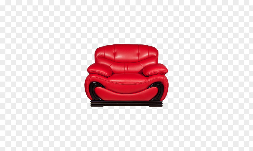 Red Sofa Table Chair Couch Furniture PNG