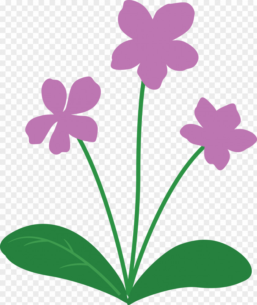 Violet Flower PNG