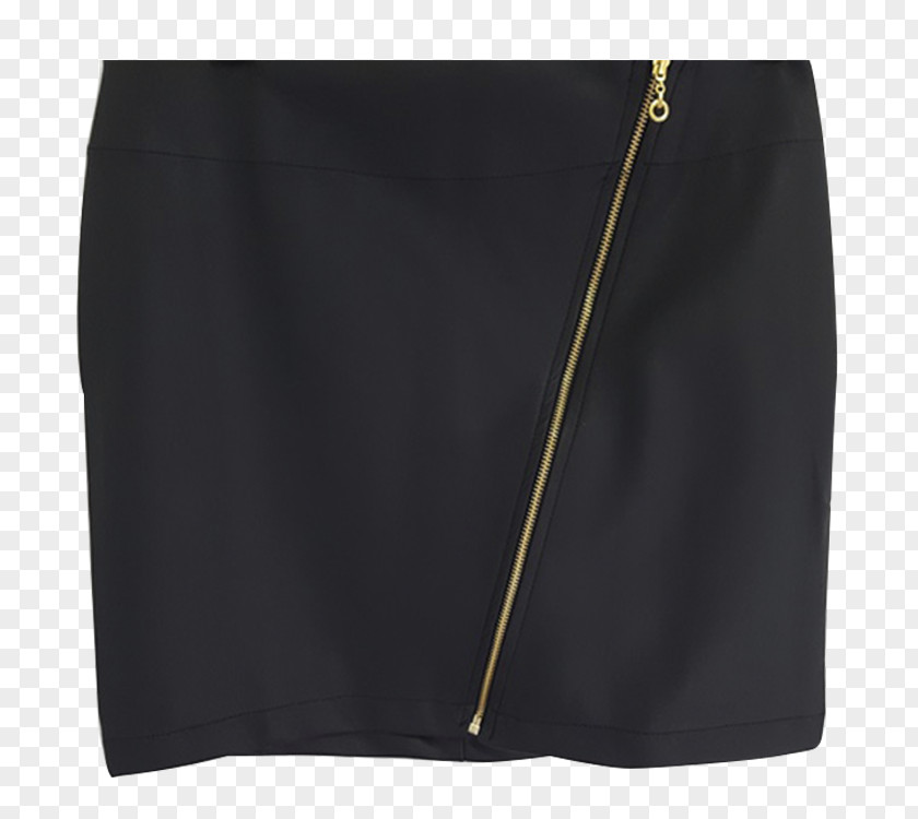 ZipER Skirt Black M PNG