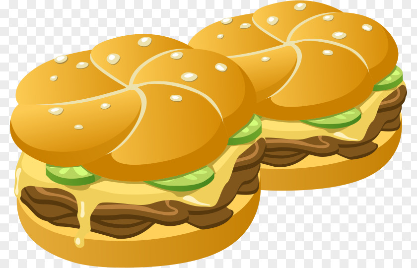 Burgers Cliparts Hamburger Hot Dog Cheeseburger Clip Art PNG
