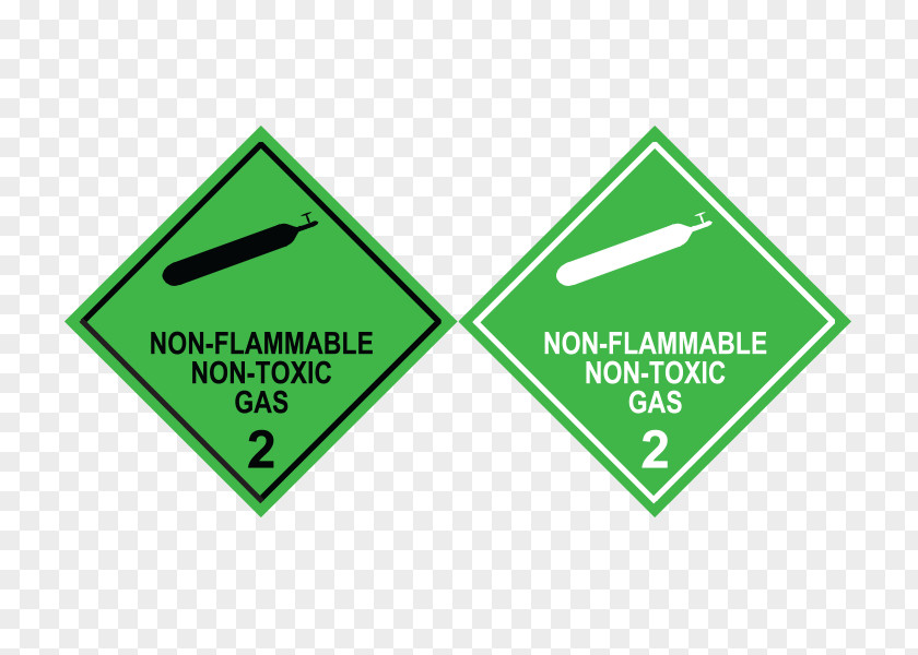 Dangerous Goods Combustibility And Flammability Hazardous Waste Placard Gas PNG