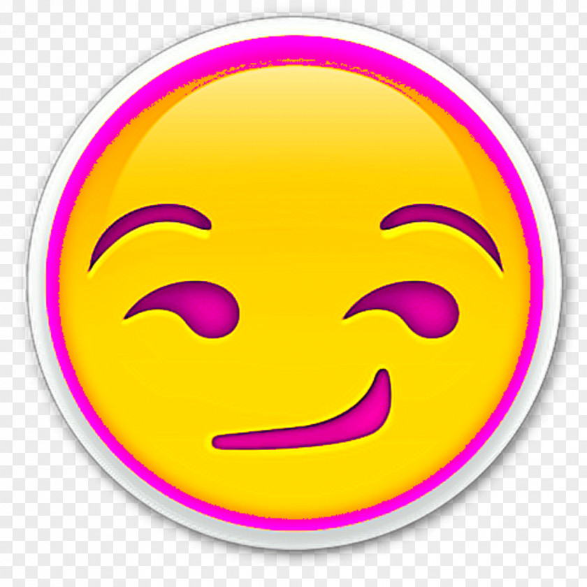 Emoji Wink Smirk Smiley PNG