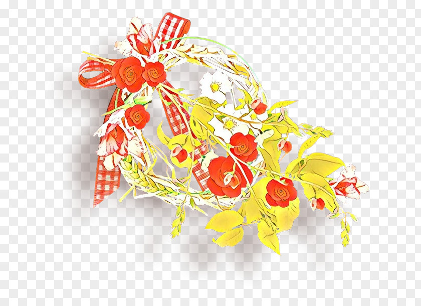Fashion Accessory Hair Yellow Cut Flowers Plant Flower PNG