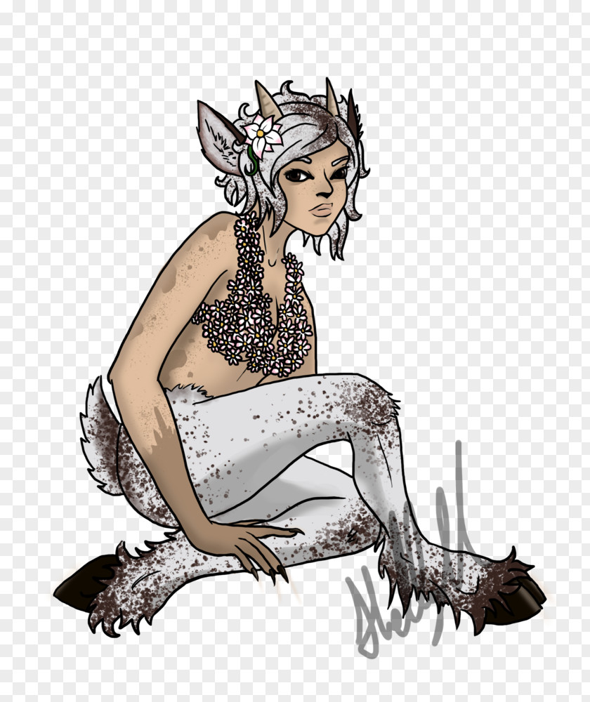 Ice Age Faun Art Satyress Drawing PNG