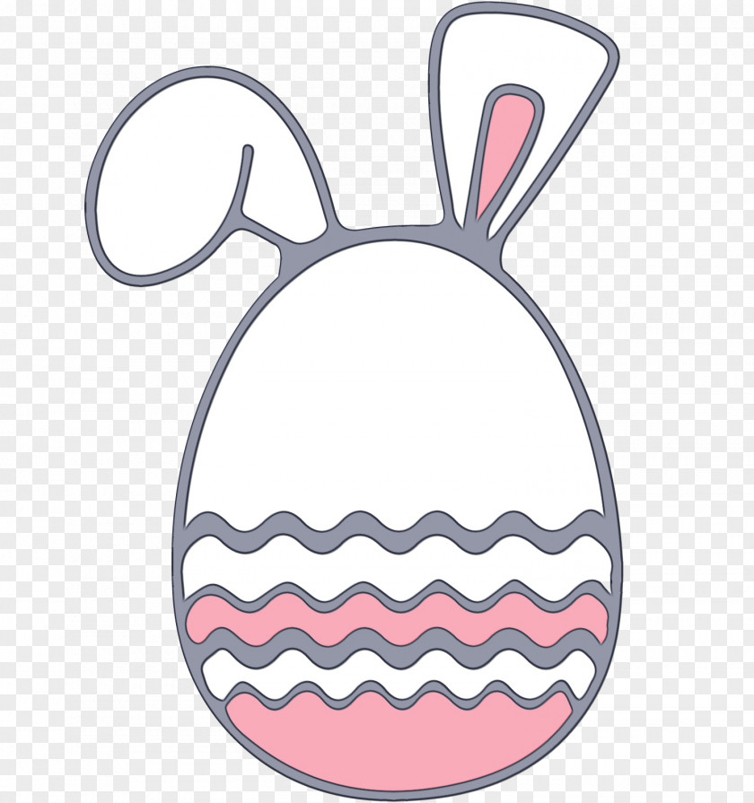 Oval Easter Egg Background PNG