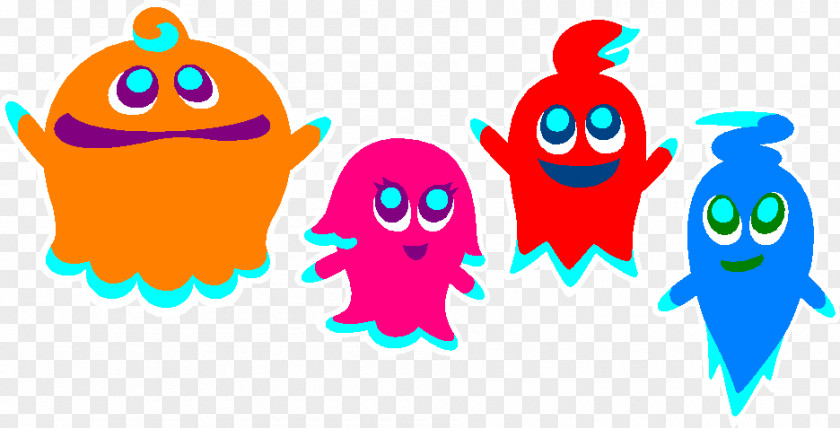 Pac Man Pac-Man Party Ghosts Video Game PNG