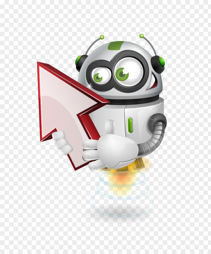 Robot Digital Marketing Automation Business PNG