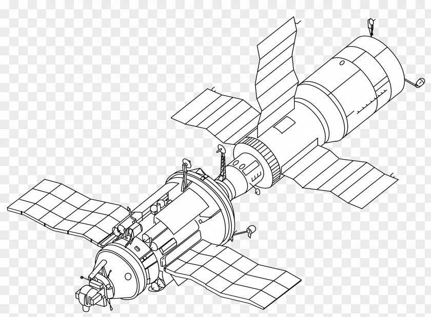 Salyut 7 Shenzhou 9 Soviet Space Program Kosmos 1686 TKS PNG