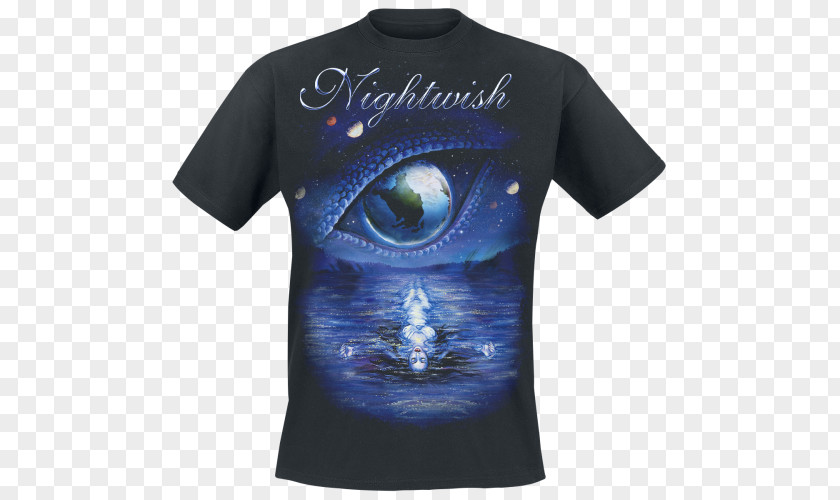 T-shirt Nightwish Oceanborn Decades Merchandising PNG