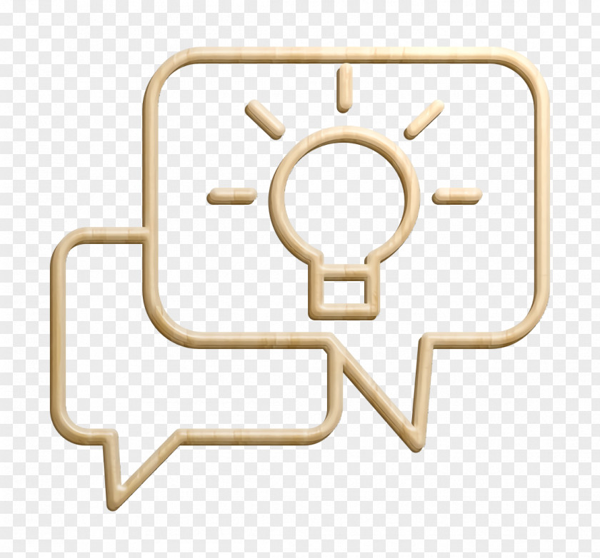 Idea Icon Chat Creative PNG