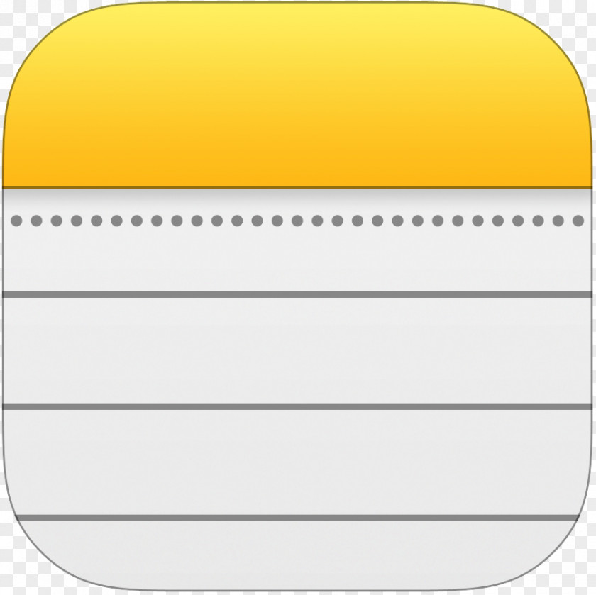 Notes IOS 9 IPhone PNG