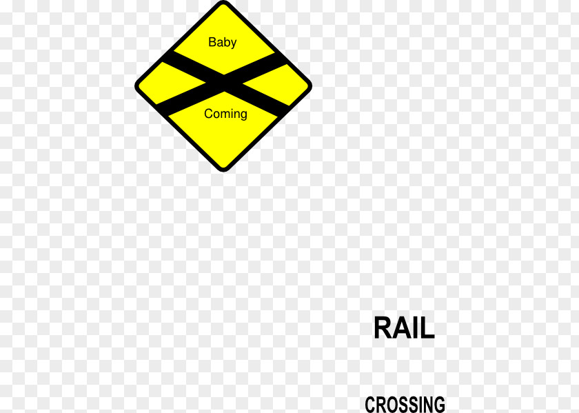 Train Sign Rail Transport Level Crossing Clip Art PNG