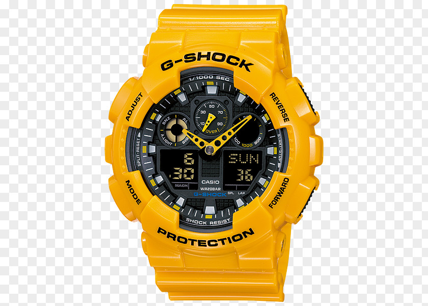 Watch Casio G-Shock GA100A Strap PNG