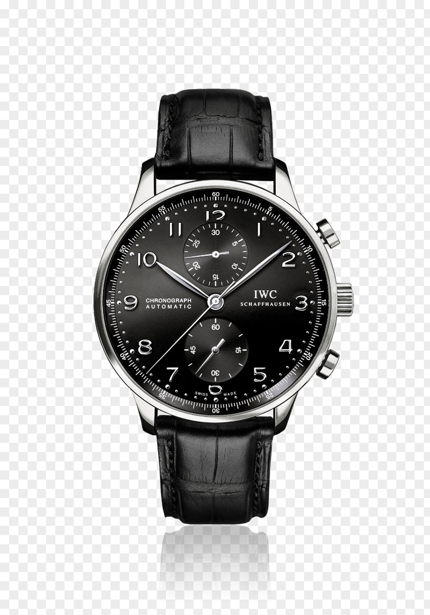 Watch Schaffhausen International Company IWC Men's Portuguese Chronograph Portugieser PNG