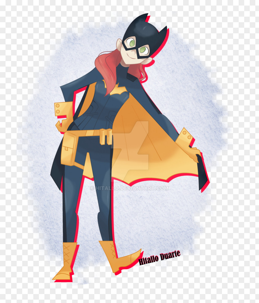 Batgirl Cartoon Clip Art PNG
