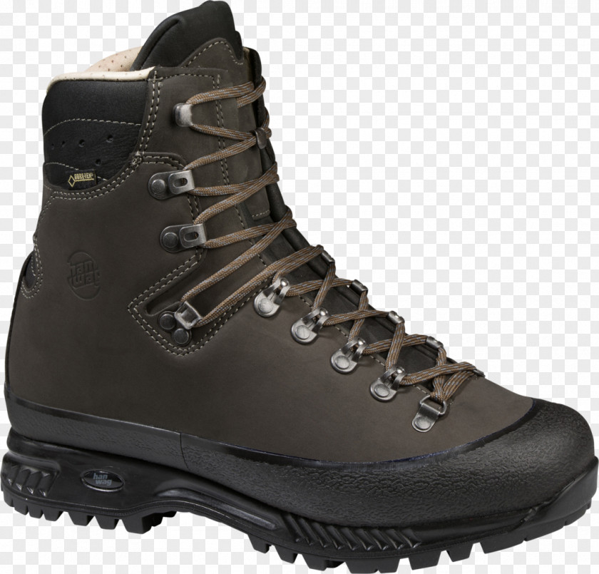 Boot Hanwag Alaska Wide Gtx Black Mens Gore-Tex Hiking & Trekking Boots Shoe PNG