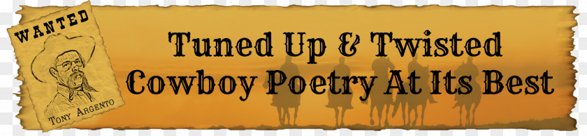 Cowboy Poetry Paper Rectangle PNG