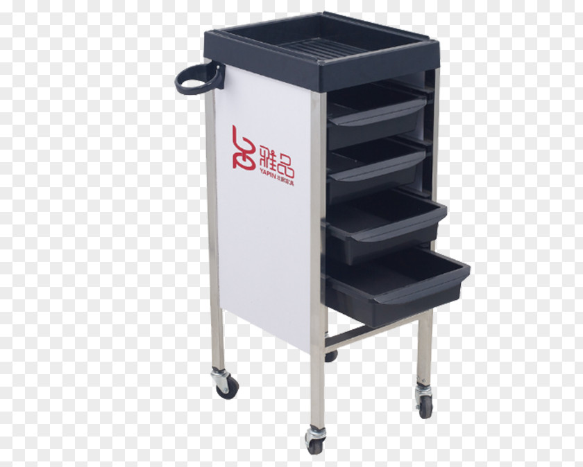 Hairdressing Salons Shop Stainless Steel Tool Cart Carts Hairdresser Beauty Parlour PNG