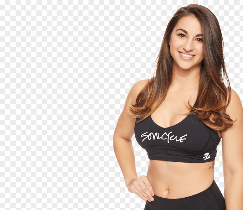 Jenna Gibbons SoulCycle King Street Sports Bra Indoor Cycling PNG